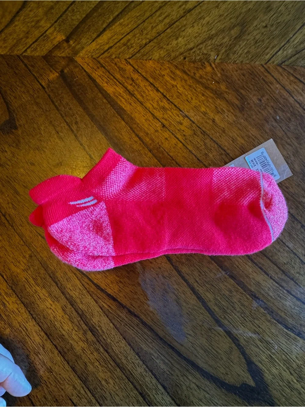 NWT bright pink socks
